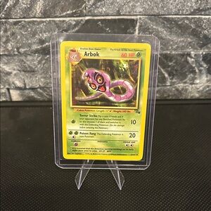 Pokemon 31/62 Arbok 1999 Vintage card from the Fossil Set‎ M/NM